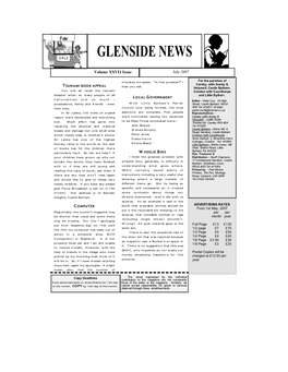 July 2007 Volume XXVI1 Issue