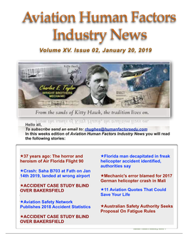 Human Factors Industry News ! Volume XV