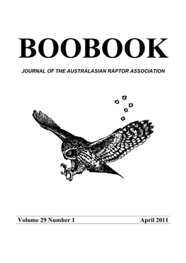 Volume 29 Number 1 April 2011