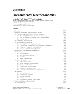 Handbook of Macroeconomics,Volume2b © 2016 Elsevier B.V