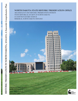 Comprehensive Historic Preservation Plan Was Written in 2009