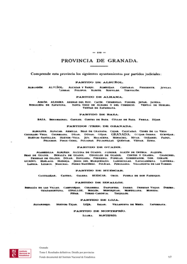 Provincia De Granada