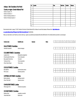 Avibase Page 1Of 5