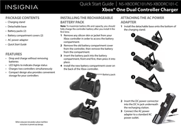 Xbox® One Dual Controller Charger