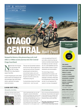 121-127 Otago Central Rail Trail 2016.Indd