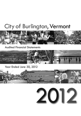 Annual Reports This Publication Was Airport, Burlington International