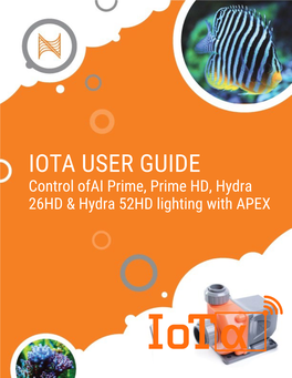 Iota – AI Prime and Hydra HD User Guide