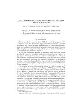 Local Connectivity of Right-Angled Coxeter Group Boundaries