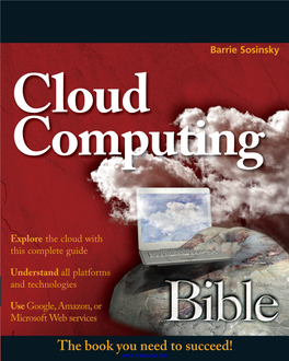 Cloud Computing Bible Is a Wide-Ranging and Complete Reference