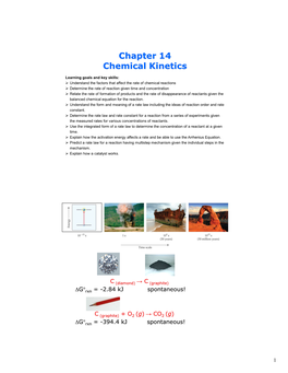 Chapter 14 Chemical Kinetics