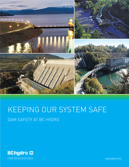 Dam Safety at BC Hydro Booklet