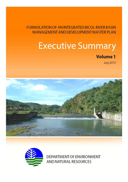 Integrated Bicol River Basin Management and Development Master Plan