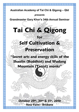 Tai Chi & Qigong