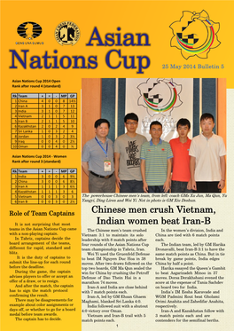 Asian Nations Cup Bulletin 1