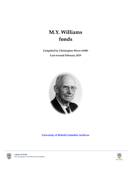 M.Y. Williams Fonds