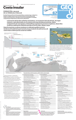 Costa Insular J RIF Paisaje Natural Formación Y Relieve De La Venezuela Insular Lámina 67