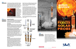 Delta IV Parker Solar Probe Mission Booklet