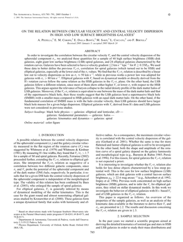 On the Relation Between Circular Velocity and Central Velocity Dispersion in High and Low Surface Brightness Galaxies1 A