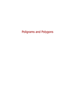 Polygrams and Polygons