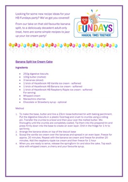 Looking for Some New Recipe Ideas for Your HB Fundays Party? We’Ve Got You Covered!