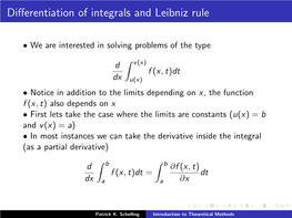 Introduction to Theoretical Methods Example