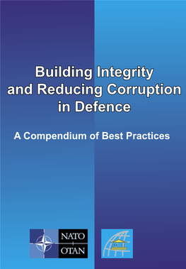 Building Integrity and Reducing Corruption in Defence