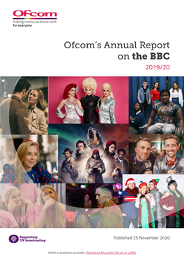 Annual Report on the BBC 2019/20