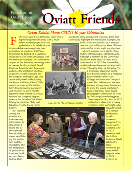 Friends Newsletter