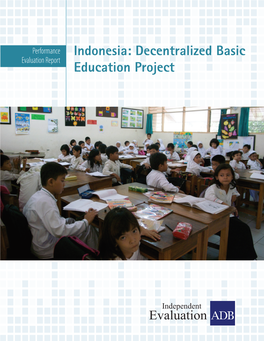 Indonesia: Decentralized Basic Education Project