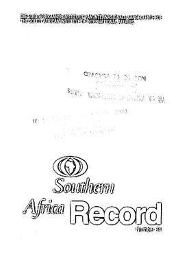 Southern Africa Record