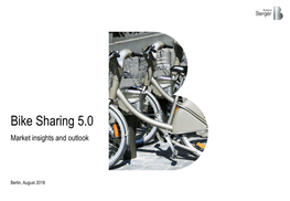 Bike Sharing 5.0 Market Insights and Outlook