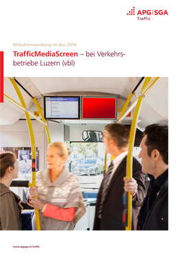 Trafficmediascreen – Bei Verkehrs­- Betriebe Luzern (Vbl)