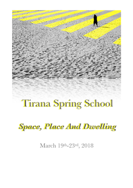 Tirana Spring School