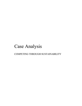 Case Analysis