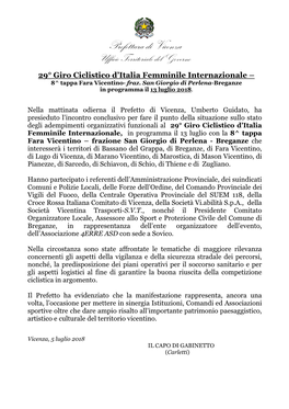 Prefettura Di Vicenza Ufficio Territoriale Del Governo