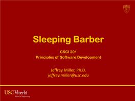 Sleeping Barber