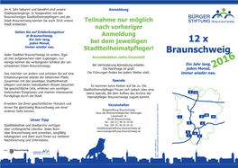 12 X Braunschweig