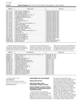 Federal Register/Vol. 78, No. 247/Tuesday, December 24, 2013