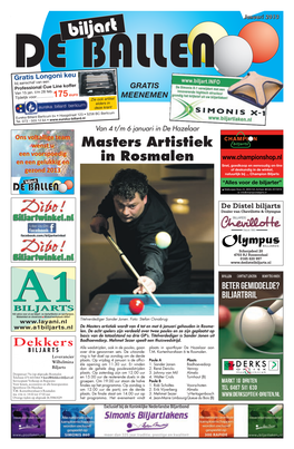 Masters Artistiek in Rosmalen