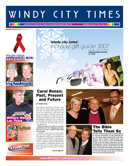 Holiday Gift Guide 2007 Week One of Two Special Pullout Section P