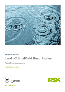 Land Off Smallfield Road, Horley