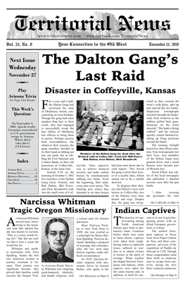 The Dalton Gang's Last Raid