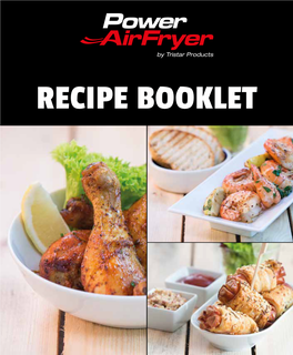 Recipe Booklet