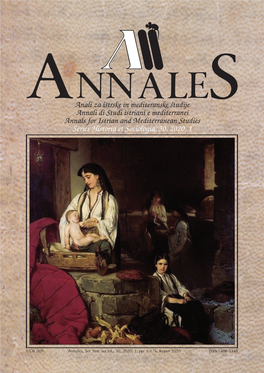 Annales, Series Historia Et Sociologia 30, 2020, 1