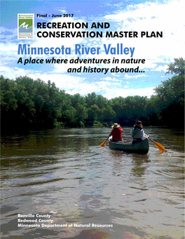 Minnesota River Valley Master Plan