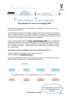 FRAMTIDENS TRELLEBORG - Översiktsplan För Orter Och Landsbygd 2028