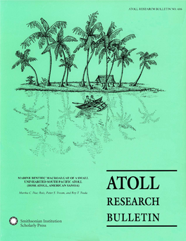 Marine Benthic Macroalgae of a Small Uninhabited South Pacific Atoll (Rose Atoll, American Samoa)