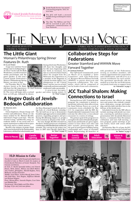 THE NEW JEWISH VOICE ■ May 2014 CEO’S Message in Praise of the “C Word” by James A