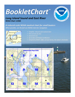 Long Island Sound and East River NOAA Chart 12366