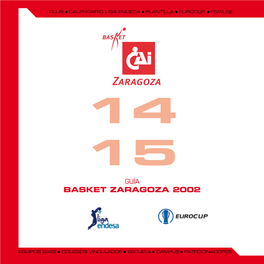14 15 Guía Basket Zaragoza 2002